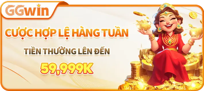 1ggwin Cược hợp lệ hàng tuần nhận thưởng lên đến 59.999k
